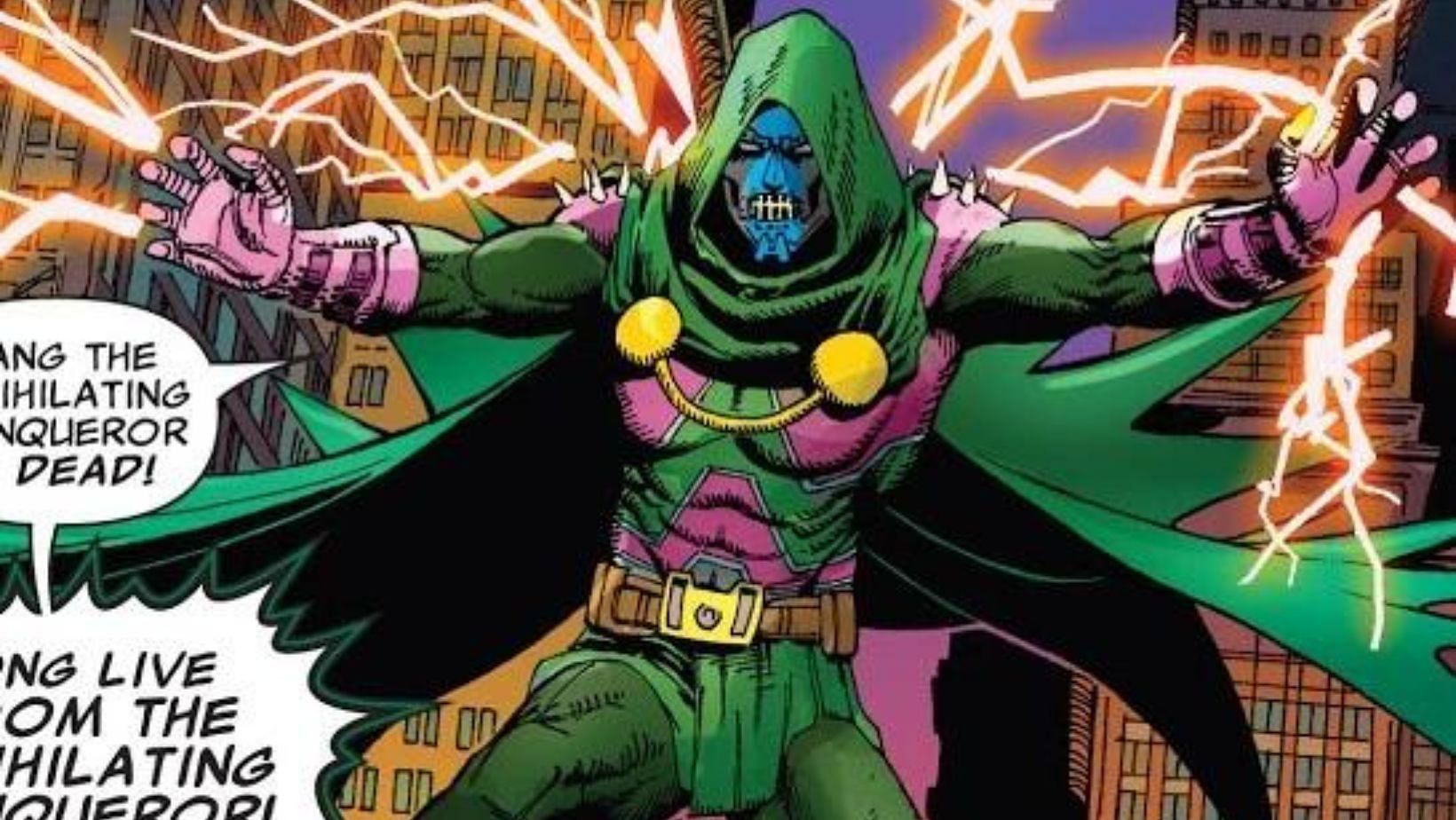 Iron Lad fuses with Doctor Doom and Annihilius to become one of the most powerful versions of Kang (Image via Marvel Comics)
